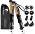 Alpin Loacker Walking Poles (YQ-0ZBA-NF8U) wood purple