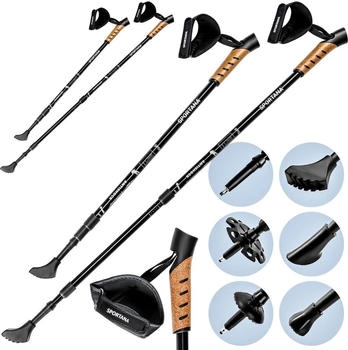 Sportana Wander Tele 135cm (25372694) black