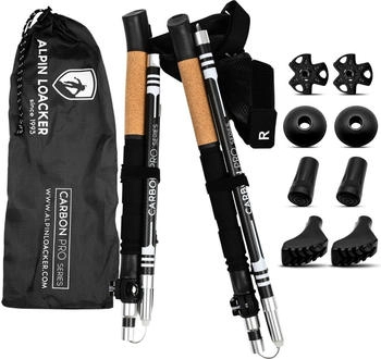 Alpin Loacker Trekking Poles 135 cm (64122595) black