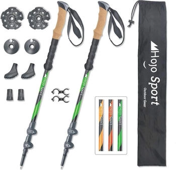 Buri Trekking Poles (13994012) green