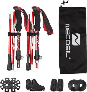 INF Trekking Poles (80298129) red