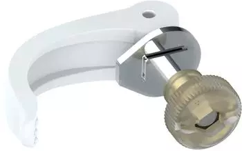 Leki SpeedLock 1 Hebel weiß 16/14 mm (880610102)