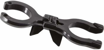 Leki Klapp Clip f&uuml;r Trekking- und Nordicwalkingst&ouml;cke 18 mm grau/schwarz (879311803)