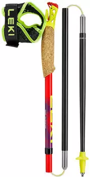Leki Ultratrail FX.One bright red/violet/neonyellow