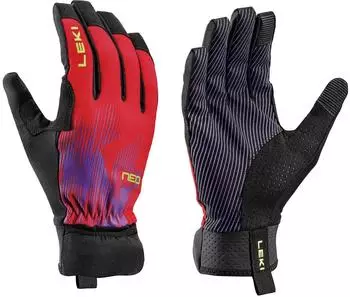 Leki Neotrail Storm red/violet/neonyellow
