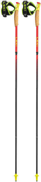 Leki Ultratrail FX.One Superlite bright red/neon yellow/natural carbon