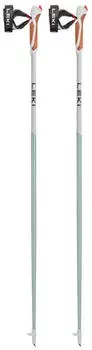 Leki Passion - Nordic-Walking-Stöcke Smoke Green - weiß - Dark Anthracite 120 cm