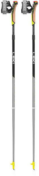 Leki Speed Pacer Vario - Stöcke Länge 115-120 cm grau/gelb