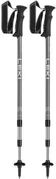 Leki Voyager - Trekkingstöcke Länge 110 - 145 cm grau/weiß