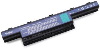 vhbw Li-Ion Akku 6600mAh (11.1V) schwarz kompatibel mit Acer Aspire V3-772, V3-772G