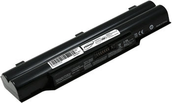 Powery Standardakku für Laptop Fujitsu LifeBook A532 10,8V 4400mAh/47,5Wh Li-Ion Schwar