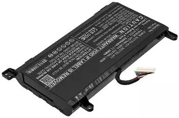 AGI Akku Laptop-Akku für HP Omen 17-AN052UR Li-Ion 14,6V 5300mAh