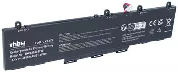 vhbw Laptop-Akku Li-Polymer 4500mAh 11,4V f&uuml;r EliteBook x360 830 G7/G8, 855 G7 (VHBW4065705772276)