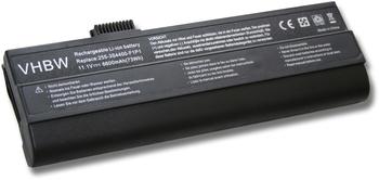 vhbw AKKU LI-ION 6600mAh 11.1V passend für FUJITSU-SIEMENS ersetzt BP255 23-VG5F1F-4A 3S4400-S1P3-02