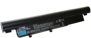vhbw AKKU LI-ION 6600mAh 11.1V in schwarz black passend für ACER ersetzt AS09D31, AS09D34, AS09D36, AS09D56, AS09D70, AS09F34, LC.BTP00.052