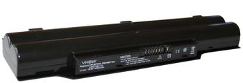 vhbw Li-Ion Akku 4400mAh (11,1V) passend für Notebook Fujitsu-Siemens LifeBook-Serie, z.B. LH701, LH530, A531, Ah532, u.a. Ersetzt den Akku: FPCBP274, u.a.