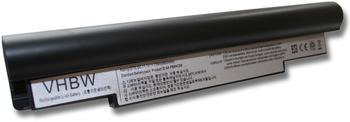 vhbw Li-Ion Akku 6600mAh schwarz für Samsung NC10 ersetzt AA-PB6NC6W, AA-PB8NC6B, AA-PB8NC6M.