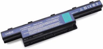 vhbw Akku 6600mAh (11.1V) für Notebook Laptop Packard Bell EasyNote NS11hr, Tk11, Tk36, Tk37