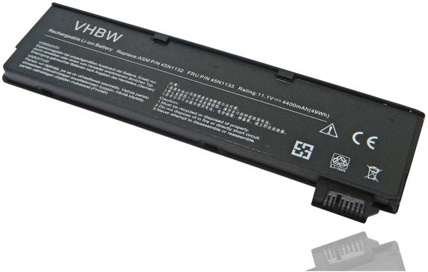 vhbw Li-Ion Akku 4400mAh (11.1V) für Netbook Pad Tab Tablet Lenovo Thinkpad T440, T440s wie 45N1124
