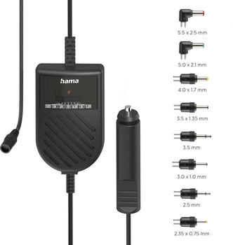 Hama Netzteil f&uuml;r Kfz, einstellbar, 3000mA, 36W, max. 12V, 8 Adapter (00223619)