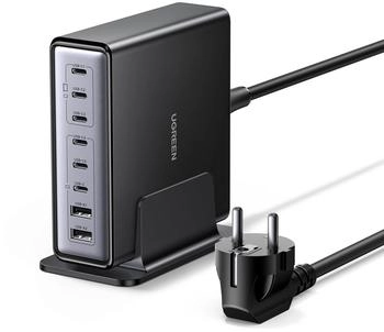 Ugreen 8-Port GaN Desktop Fast Charger 200W (55324)