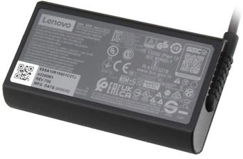 Lenovo 4X20V24678 Original USB-C Netzteil 65,0 Watt abgerundete Bauform f&uuml;r ThinkPad X1 Carbon 8th Gen (20UA/20U9), X13 Yoga (20T2/20T3), T14 (20S3/20S2)