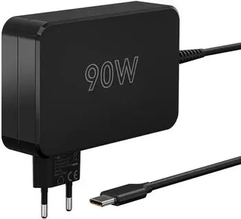 Goobay USB-C-Ladegerät für Laptops 90W schwarz (65420)