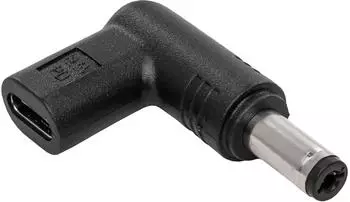 Akyga AK-ND-C02 USB-C auf DC 5,5/2,1mm Adapter 100W, abgewinkelt (AK-ND-C02)