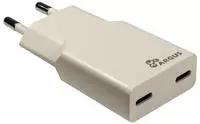 Inter-Tech Ladeger&auml;t Argus PD-2136,2xUSB-C Slim 36W wei&szlig;
