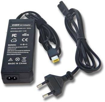 vhbw Notebook Laptop Netzteil Ladegerät Ladekabel für Lenovo T440, T440p, T440s, T431s, T540p (Dual Core), X1 Carbon