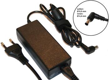 Purepower PURE⚡POWER Laptop Netzteil für Sony VAIO mit freie EU Stromkabel (19.5V, 4.7A, 92W, 6.0mm - 4.4mm)
