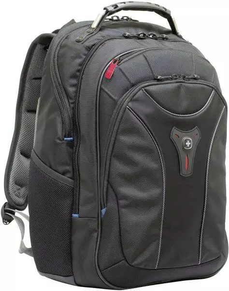 WENGER Carbon Laptop-Rucksack, Notebook bis 17 Zoll, Organizer, 30