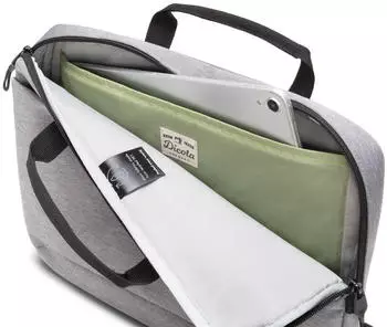 Dicota Slim Eco MOTION 12 - 13.3" light grey – Vielseitige Aufbewahrungsmöglichkeiten