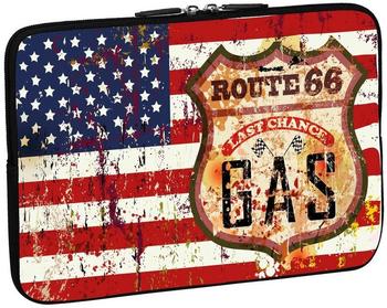 Pedea 66060664 Stars und Stripes Design Notebooktasche 33,7 cm (13,3 Zoll)