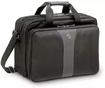 Wenger Legacy Double Gusset 16" black/grey