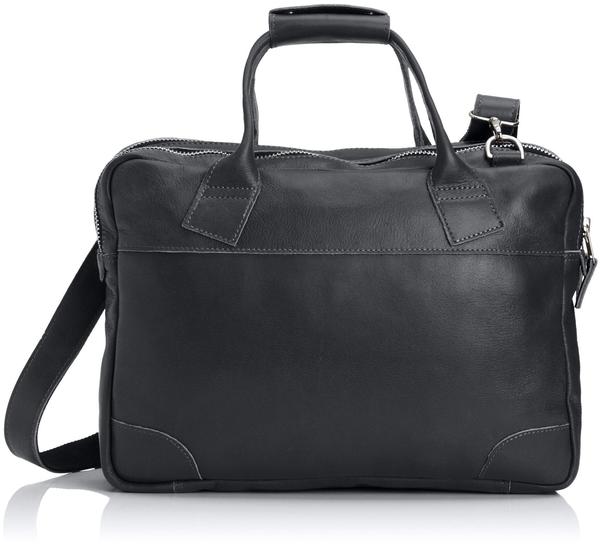 Royal RepubliQ Nano Big zip bag leather - schwarz