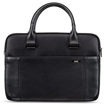 Artwizz Leather Bag, Notebooktasche, Schwarz