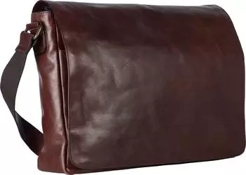 Leonhard Heyden Cambridge Shoulder Bag L Redbrown