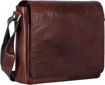 Leonhard Heyden Cambridge Shoulder Bag M Redbrown