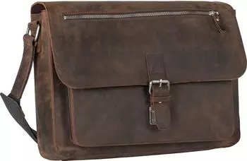 Leonhard Heyden Salisbury Shoulder Bag L brown