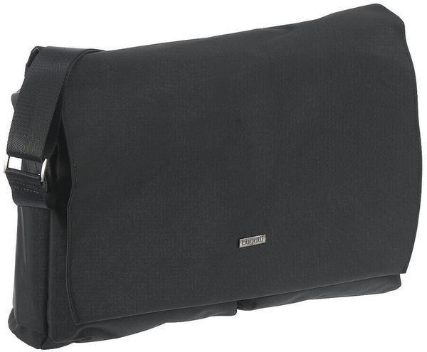 Bugatti Contratempo Messenger Bag mit Laptopfach schwarz
