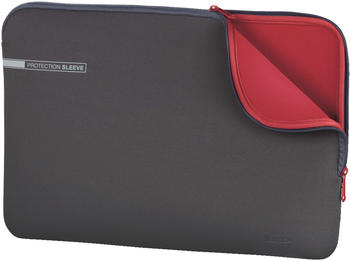 Hama Notebook-Sleeve Neoprene 15,6" grau-rot
