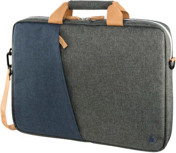 Hama Florenz Laptop Bag 17,3" dark grey/marine blue