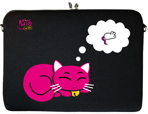 Digittrade Notebook Sleeve 15,4 kitty to go (DG-LS143-15)