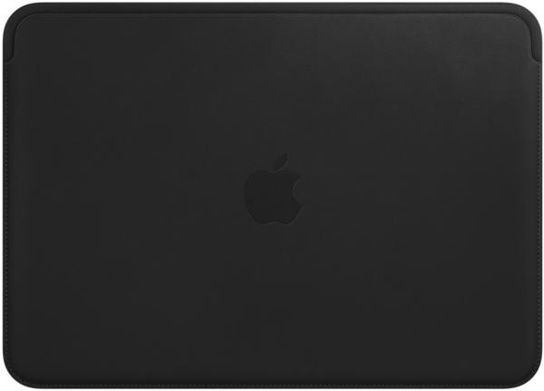 Apple MacBook 12 Lederhülle schwarz