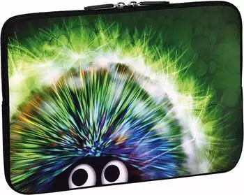 PEDEA Design Schutzh&uuml;lle 15.6" green hedgehog