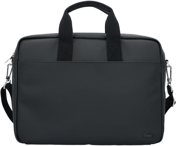 Lacoste Men's Classic Petit Piqué Computer Bag black