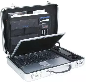 Alumaxx Mercato Laptop-Attachékoffer silber – Der perfekte Begleiter für Geschäftsreisen: Alumaxx Mercato Laptop-Attachékoffer silber