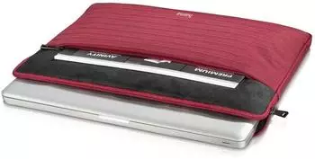 Hama Tayrona Laptop Bag 15,6" red – Robuste Materialien und durchdachtes Design