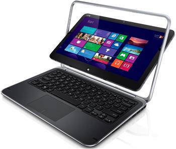 Vier Verwandlungskünstler - Notebook und Tablet in einem Gerät